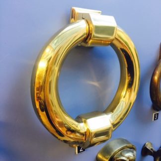 MAJESTIC RING KNOCKER (HEAVY DUTY) SMALL 170MM - Touch Ironmongery Chelsea - Architectural Ironmongery London