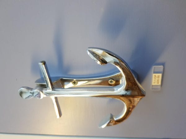 Anchor door knocker- Touch Ironmongery Chelsea - Architectural Ironmongery London