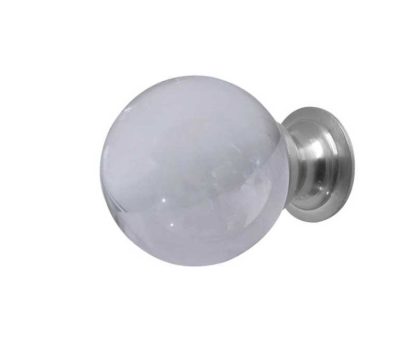 plain ball glass cabinet knob- Touch Ironmongery Chelsea - Architectural Ironmongery London