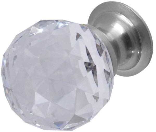 CUT CRYSTAL CABINET KNOB- Touch Ironmongery Chelsea - Architectural Ironmongery London