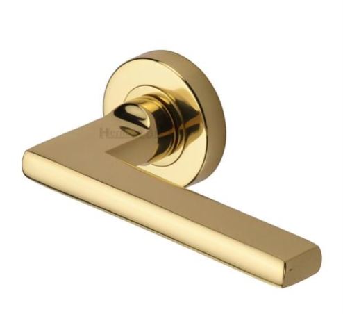 trident lever on rose - Touch Ironmongery Chelsea - Architectural Ironmongery London