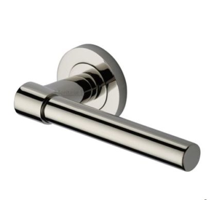 phoenix smooth lever on rose - Touch Ironmongery Chelsea - Architectural Ironmongery London
