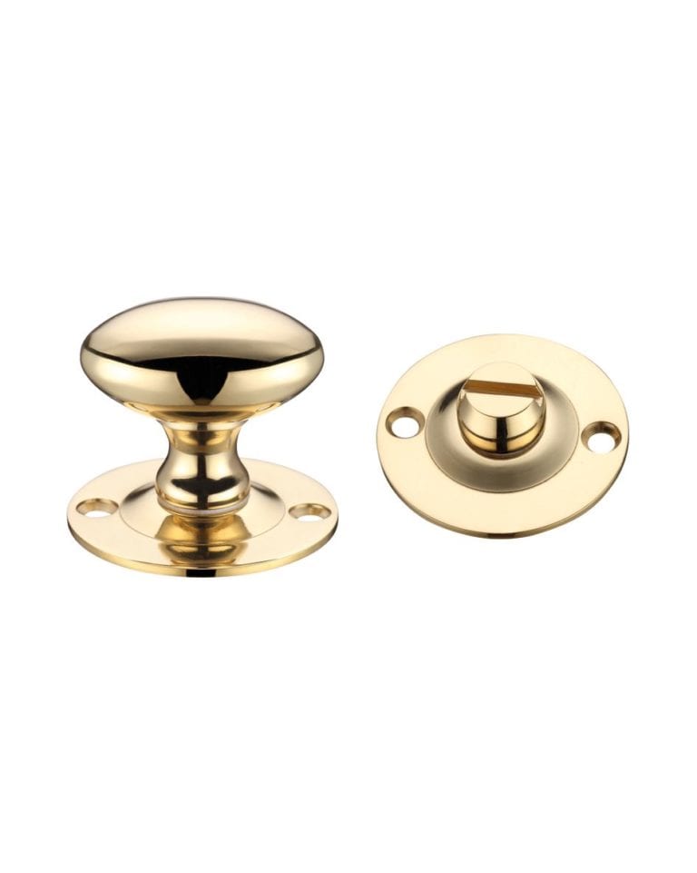 oval thumb turn & release - Touch Ironmongery Chelsea - Architectural Ironmongery London