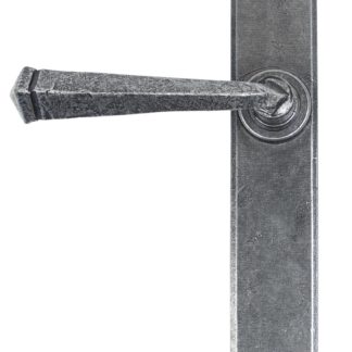 Pewter Gothic Lever Latch Set
