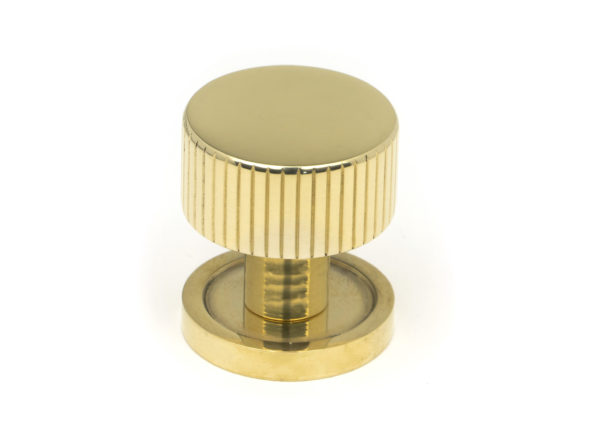Polished Brass Judd Cabinet Knob - 25mm