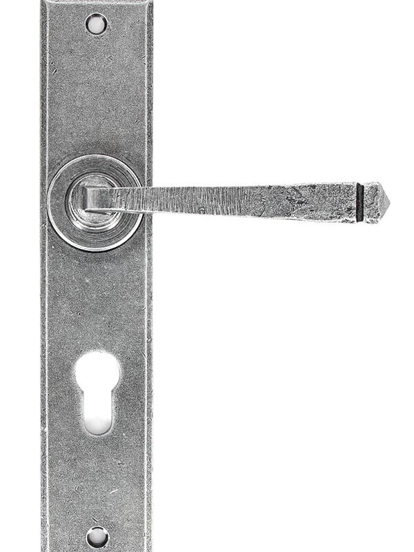 Pewter Large Avon 72mm Centre Euro Lock Set