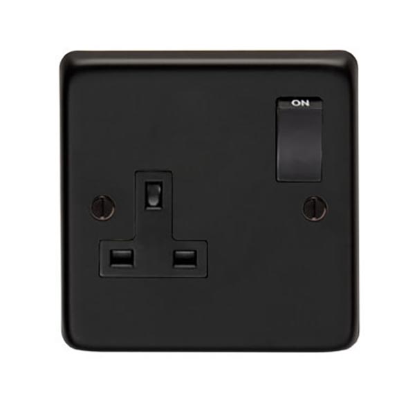 MB Single 13 Amp Switched Socket