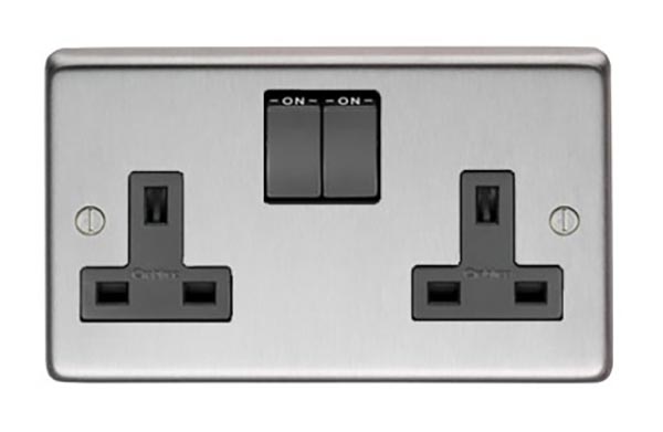 SSS Double 13 Amp Switched Socket