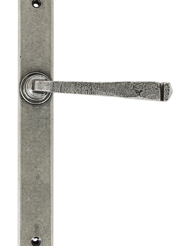 Pewter Avon Slimline Lever Espag. Latch Set