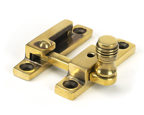 Aged Brass Prestbury Quadrant Fastener - Narrow