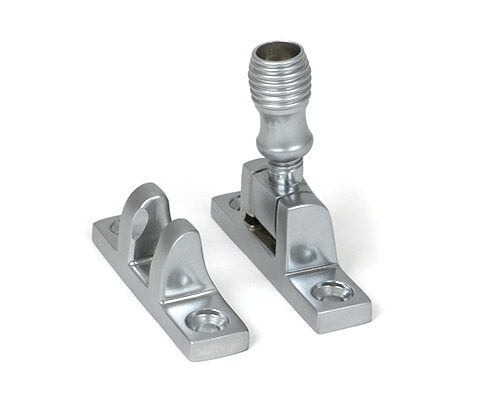 Satin Chrome Beehive Brighton Fastener - Narrow (Square)