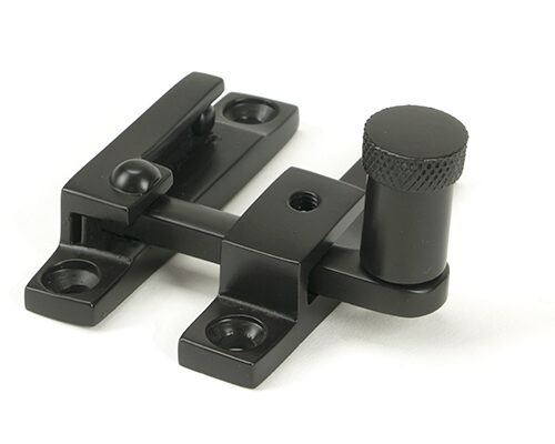 Aged Bronze Brompton Quadrant Fastener - Narrow
