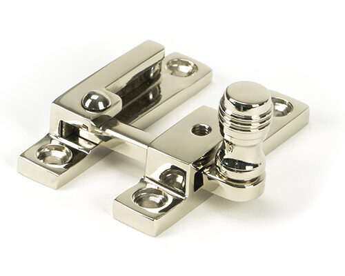 Polished Nickel Prestbury Quadrant Fastener - Narrow