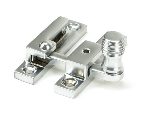 Satin Chrome Beehive Quadrant Fastener - Narrow