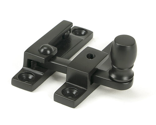 Aged Bronze Mushroom Quadrant Fastener - Narrow