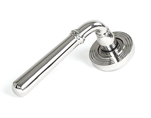 Polished Marine SS (316) Newbury Lever on Rose Set (Beehive)