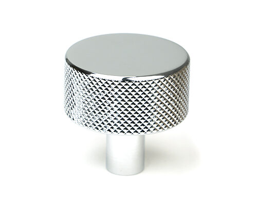 Polished Chrome Brompton Cabinet Knob - 32mm (No rose)