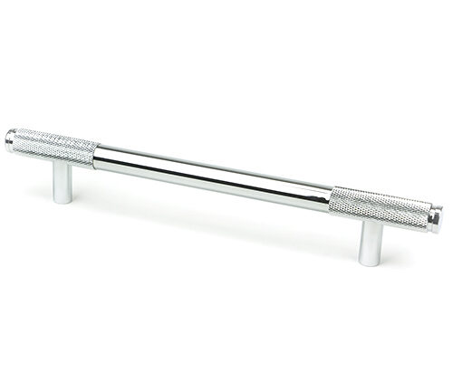 Polished Chrome Half Brompton Pull Handle - Medium