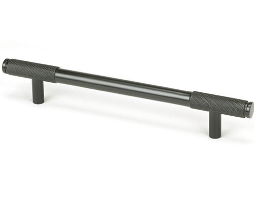 Aged Bronze Half Brompton Pull Handle - Medium