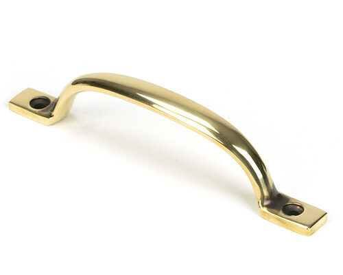 Aged Brass Slim Sash Pull
