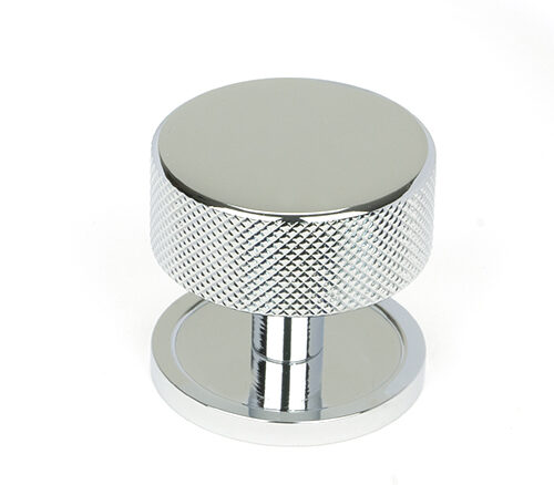 Polished Chrome Brompton Cabinet Knob - 38mm (Plain)