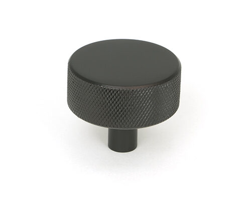 Aged Bronze Brompton Cabinet Knob - 38mm (No rose)