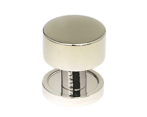 Polished Nickel Kelso Cabinet Knob - 25mm (Plain)