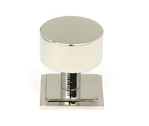 Polished Nickel Kelso Cabinet Knob - 32mm (Square)
