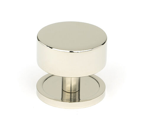 Polished Nickel Kelso Cabinet Knob - 38mm (Plain)