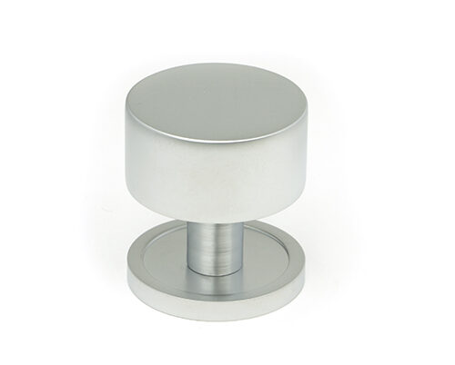 Satin Chrome Kelso Cabinet Knob - 32mm (Plain)