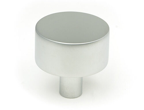 Satin Chrome Kelso Cabinet Knob - 32mm (No rose)