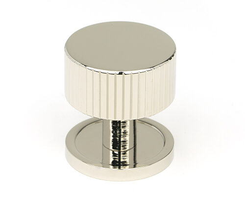 Polished Nickel Judd Cabinet Knob - 32mm (Plain)