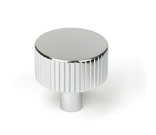 Polished Chrome Judd Cabinet Knob - 32mm (No rose)