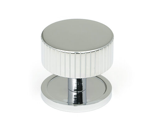 Polished Chrome Judd Cabinet Knob - 38mm (Plain)