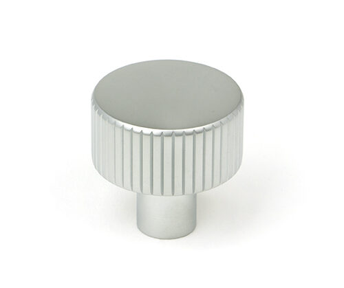Satin Chrome Judd Cabinet Knob - 25mm (No rose)