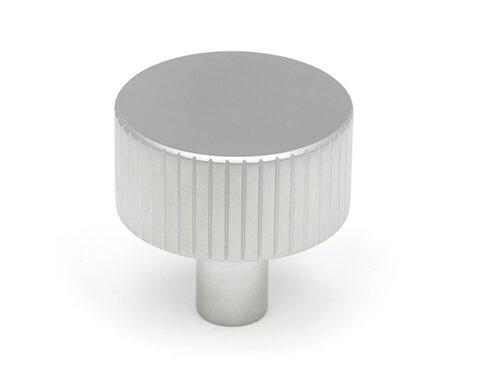 Satin Chrome Judd Cabinet Knob - 32mm (No rose)