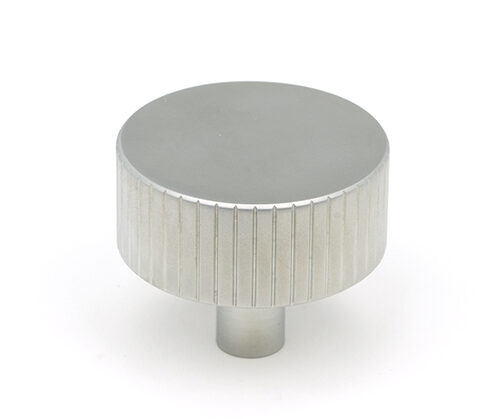 Satin Chrome Judd Cabinet Knob - 38mm (No rose)