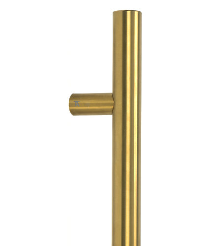 Aged Brass (316) 1.8m T Bar Handle Bolt Fix 32mm Ø