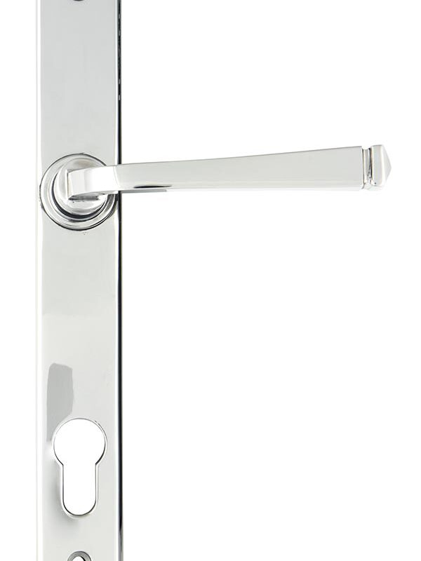 Polished Chrome Avon Slimline Lever Espag. Lock Set