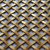 Diamond Woven Brass Grille – 5mm Plain Diamond Woven Brass Grille – 5mm Plain