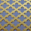 Perforated Brass Grille – Crossed Sword Perforated Brass Grille – Crossed Sword
