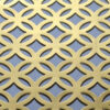 Perforated Brass Grille – Filigree