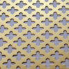 Perforated Brass Grille – Medium Crossed SwordPerforated Brass Grille – Medium Crossed Sword