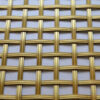 Square Woven Brass Grille – 5mm Plain